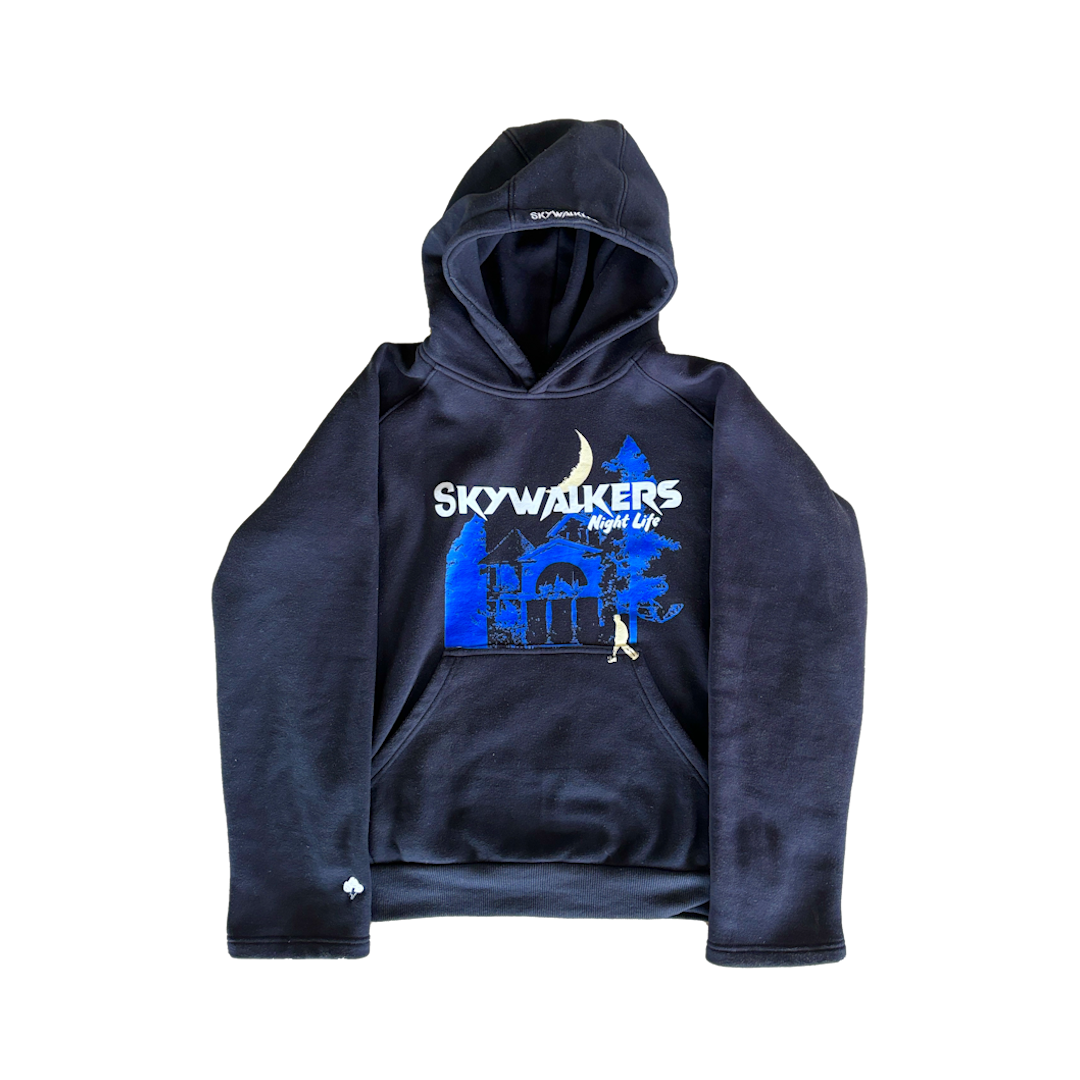 NIGHT-LIFE HOODIE BLACK