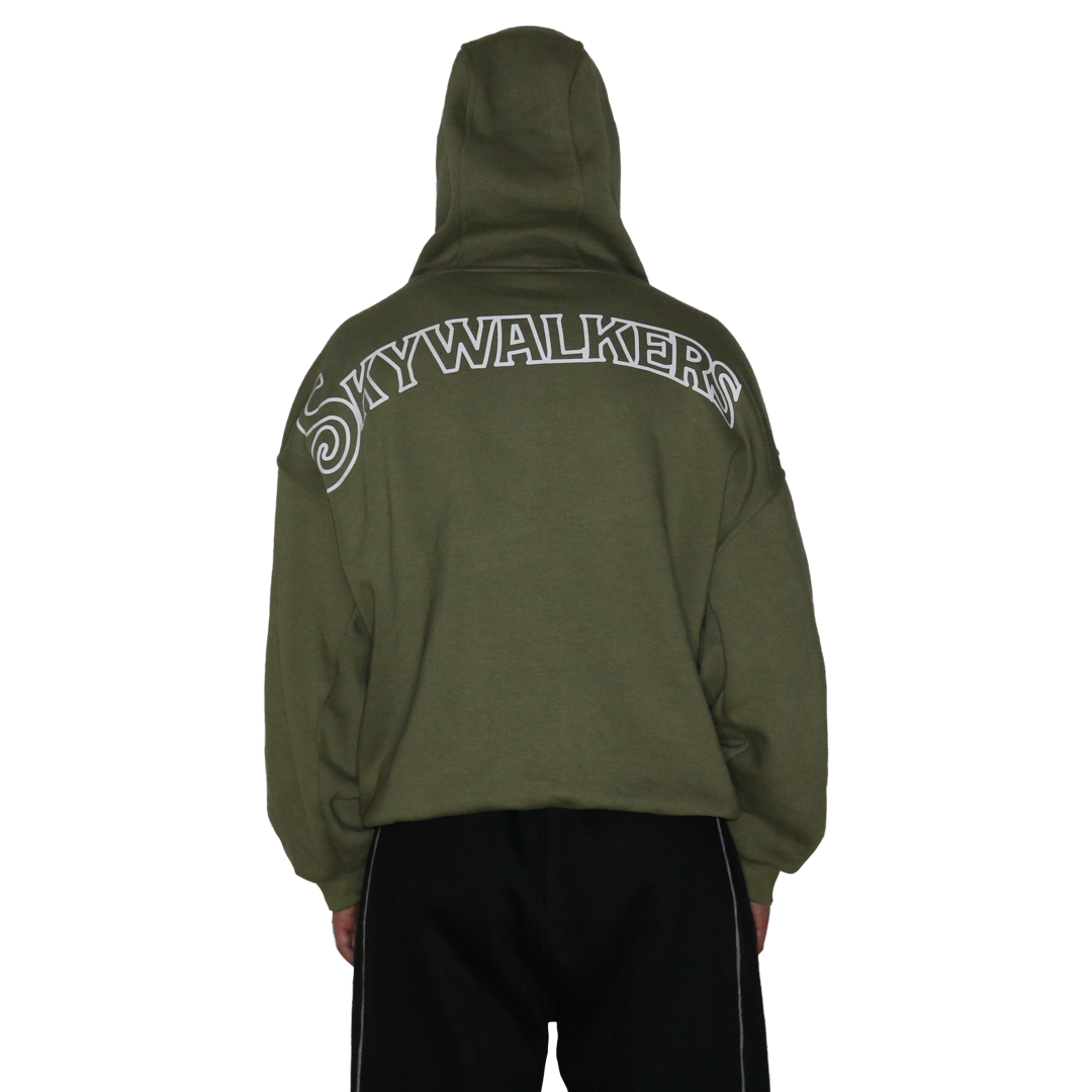 TRACKHOODIE SAGE GREEN