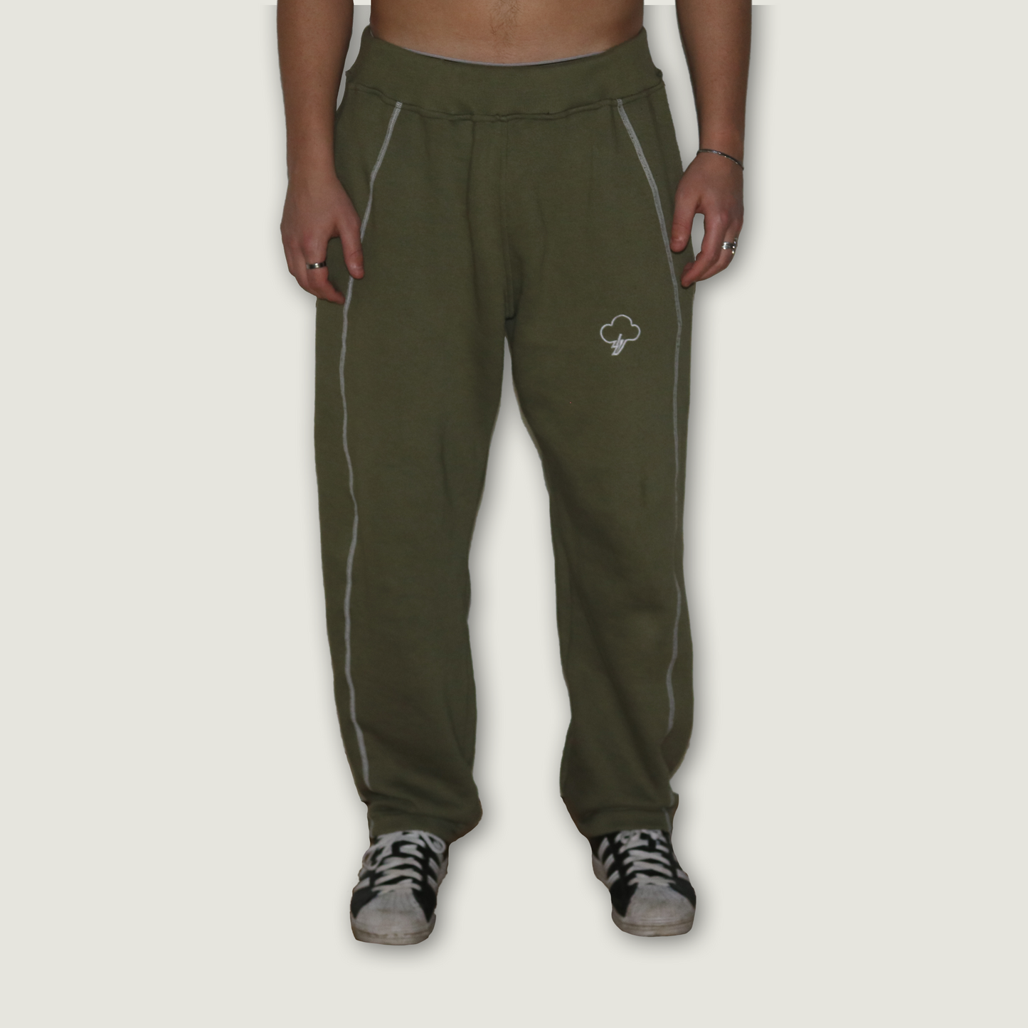 TRACKPANTS SAGE GREEN