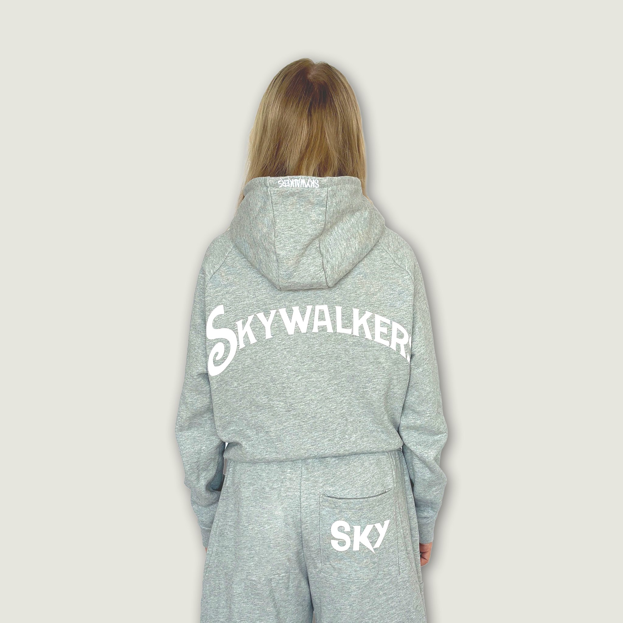 GREY RUNNA HOODIE