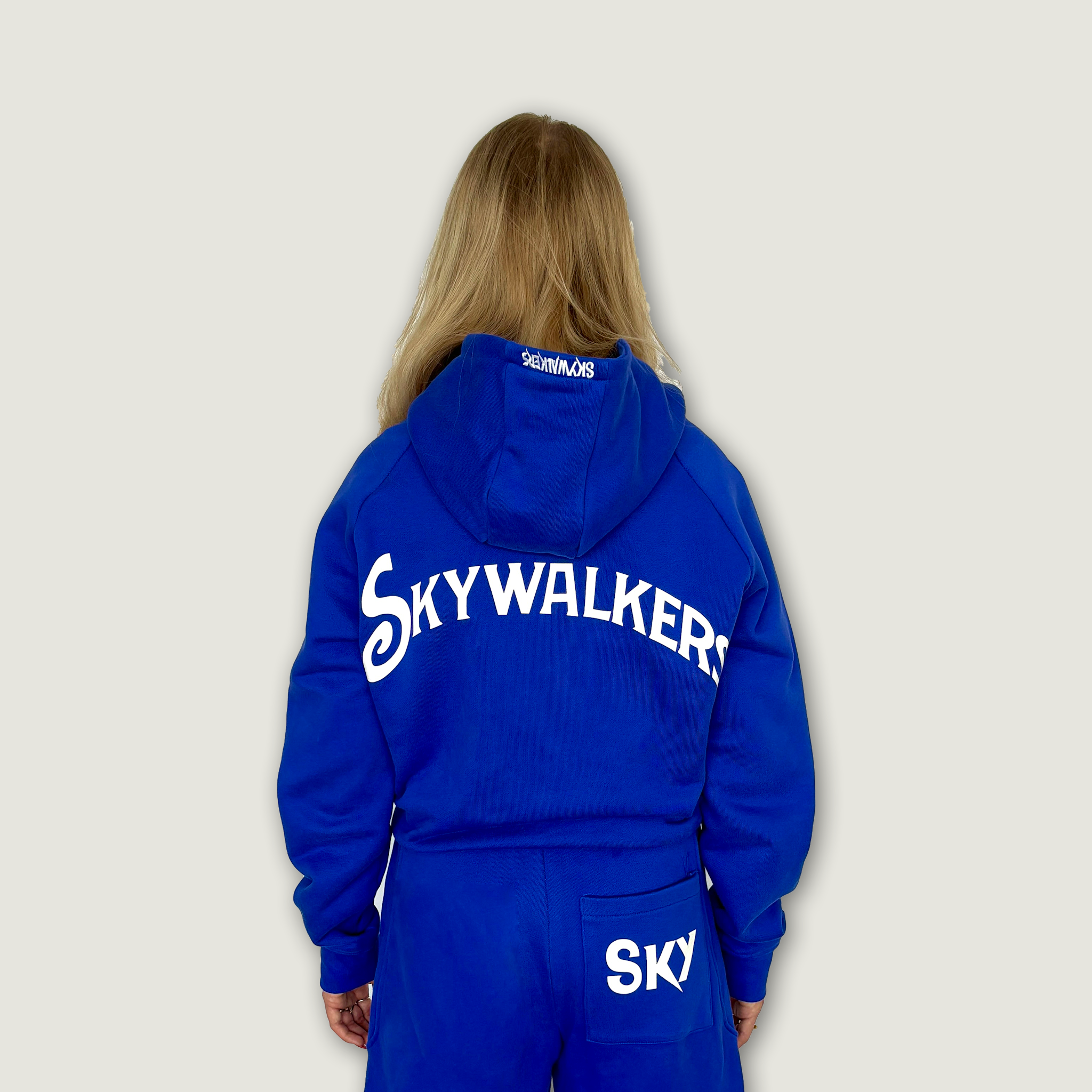BLUE RUNNA HOODIE