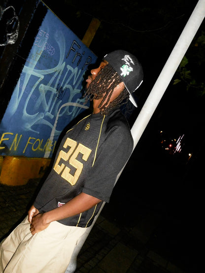 IDC JERSEY BLACK/YELLOW