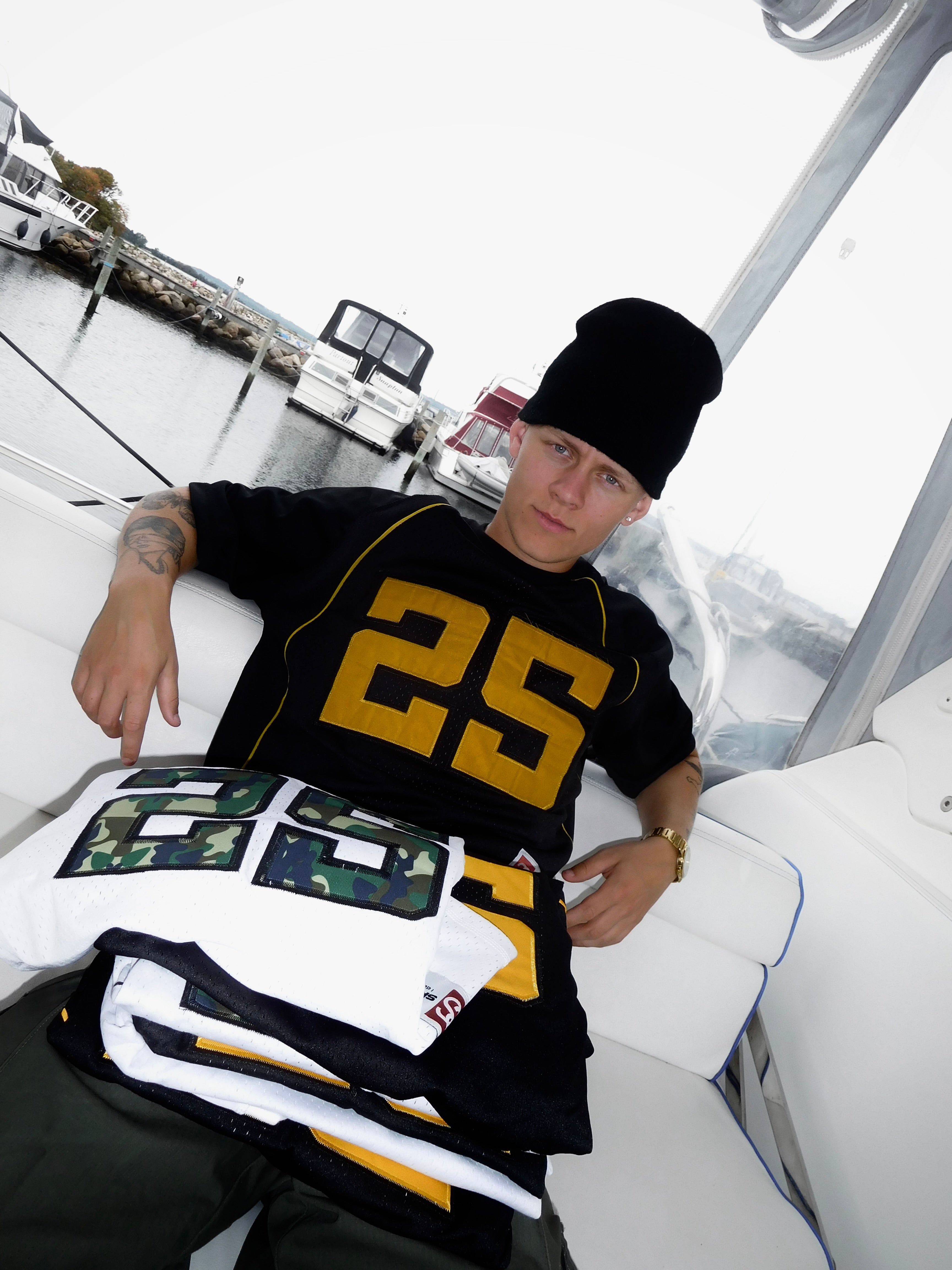 IDC JERSEY BLACK/YELLOW