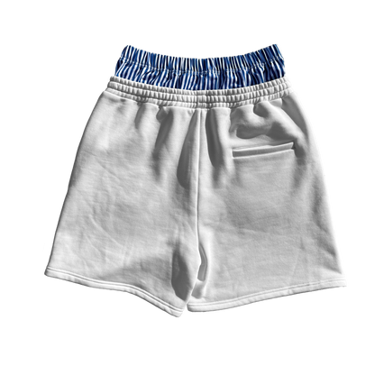 STRIPED SAGGERS WHITE