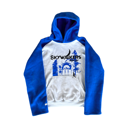 NIGHT-LIFE HOODIE WHITE/BLUE