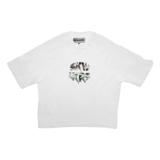 CAMO TEE WHITE