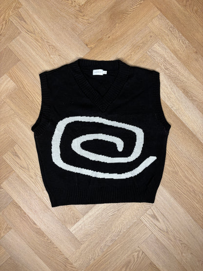 SWIRL VEST BLACK (M)