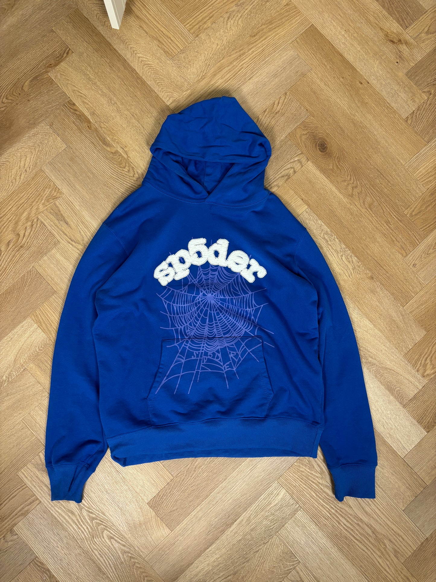 SP5DER HOODIE BLUE (M)