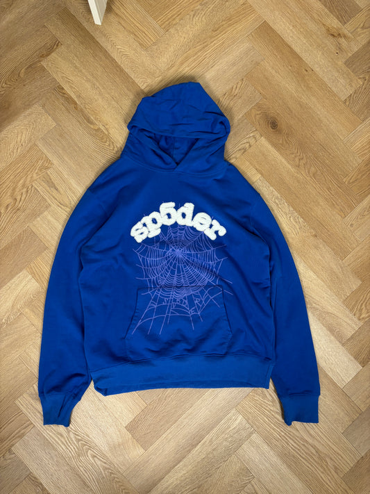 SP5DER HOODIE BLUE (M)