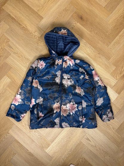REVERSIBLE JACKET BLOMSTER/BLÅ (M)