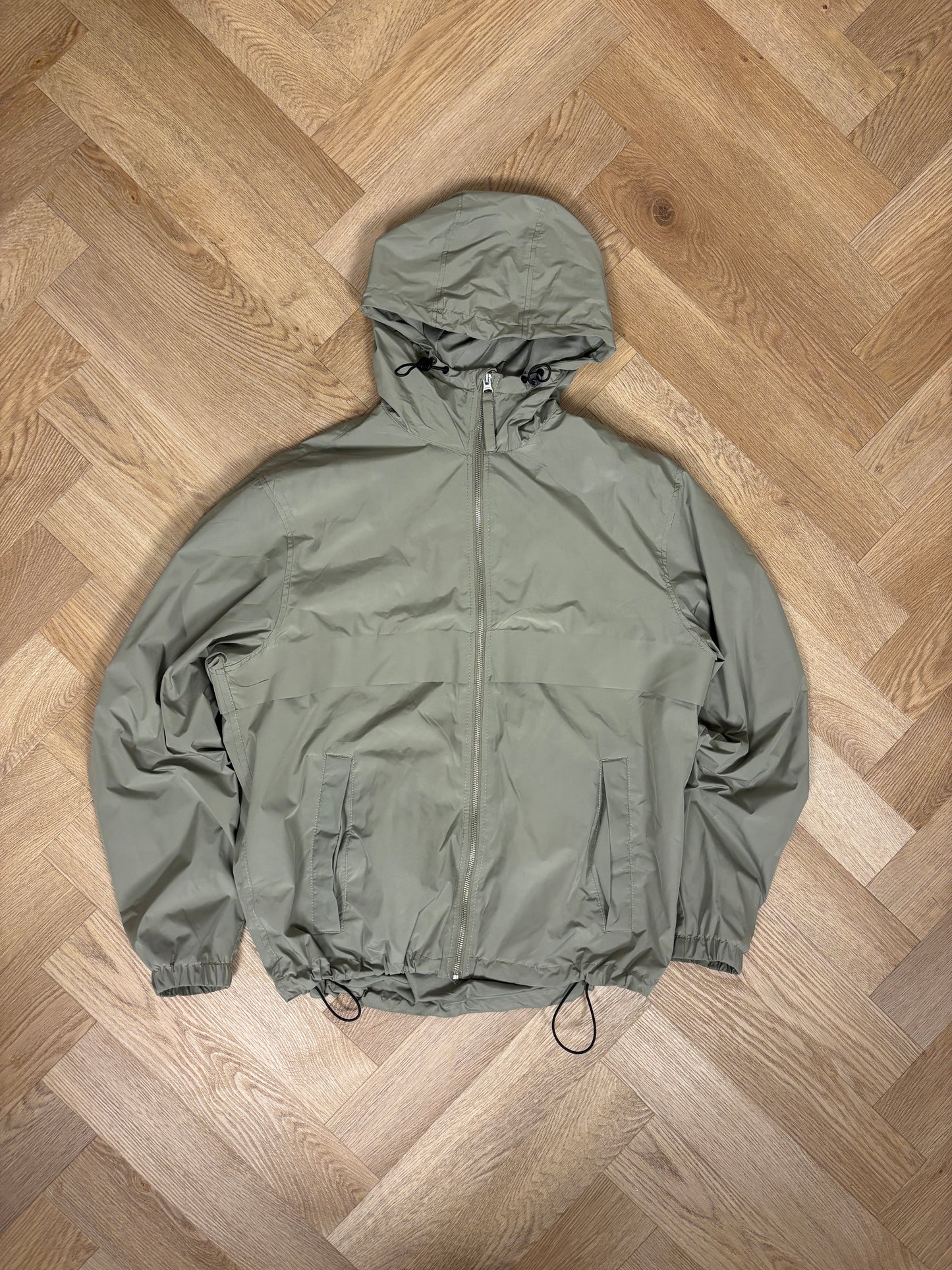 H&M WINDBREAKER GREEN (M)