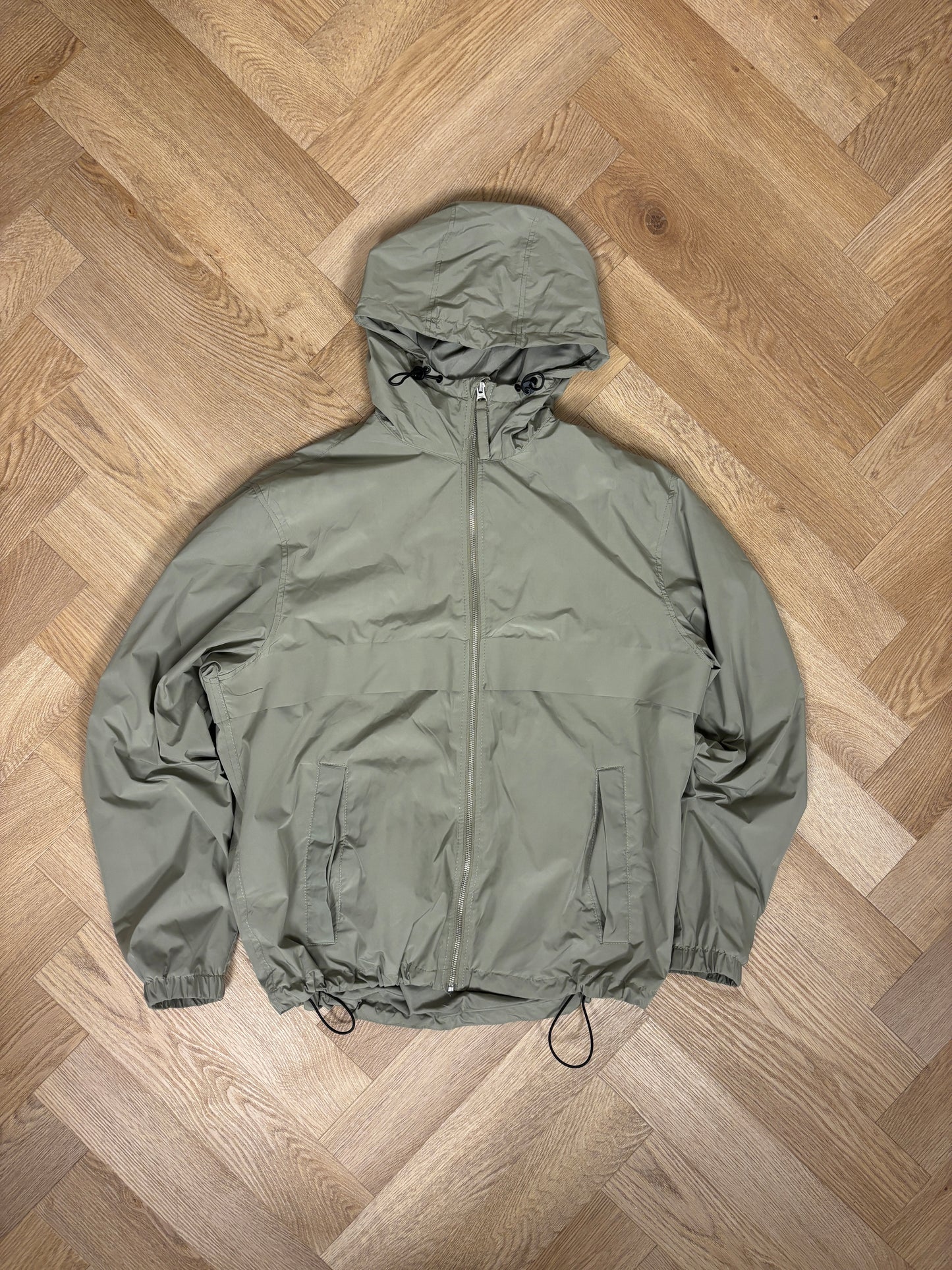 H&M WINDBREAKER GREEN (M)