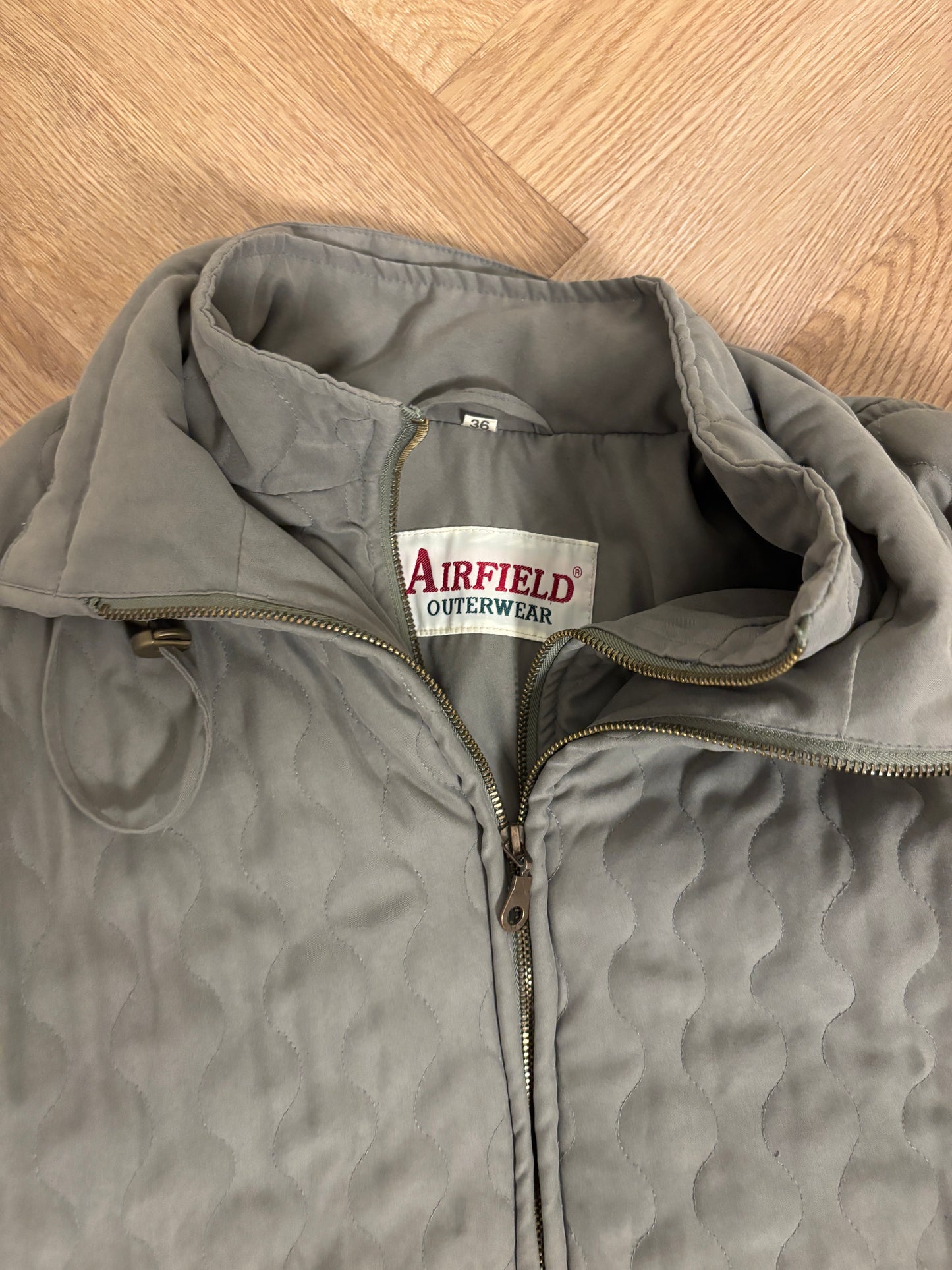 AIRFIELD OUTERWEAR JAKKE GRØN (36)