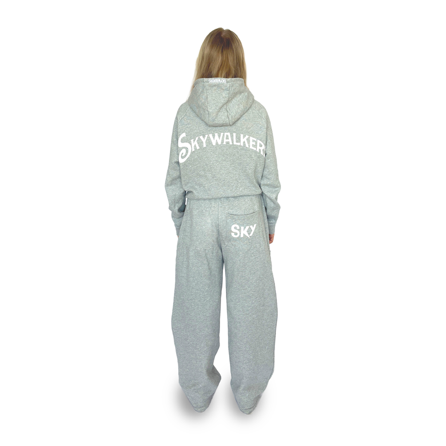 GREY RUNNA HOODIE