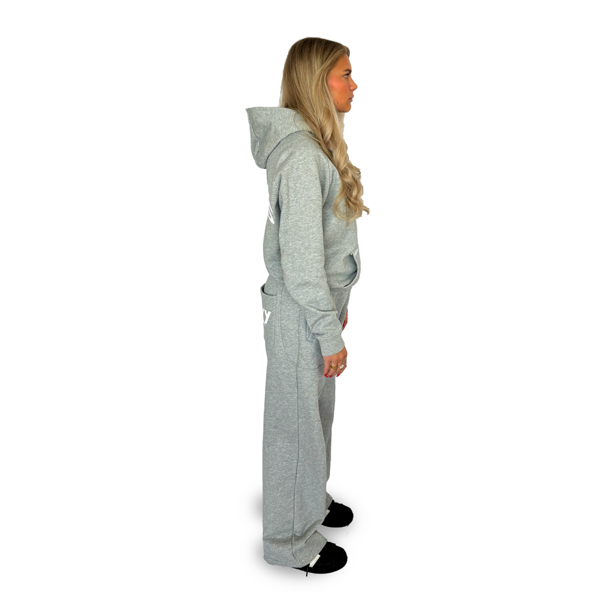 GREY RUNNA HOODIE