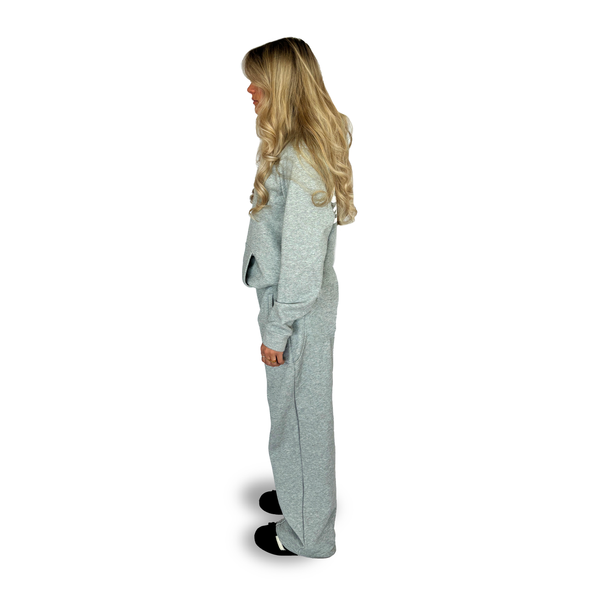 GREY RUNNA HOODIE