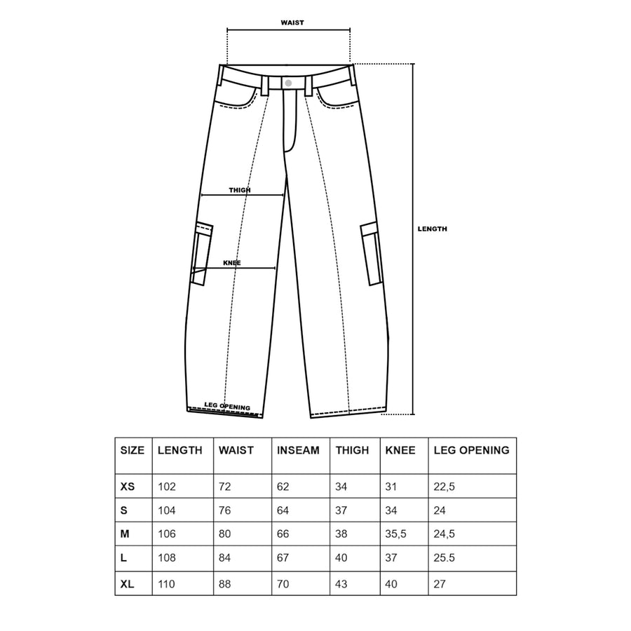 BEIGE RABBIT TECHPANTS