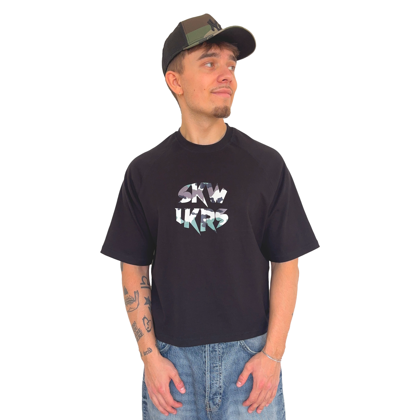 CAMO TEE BLACK