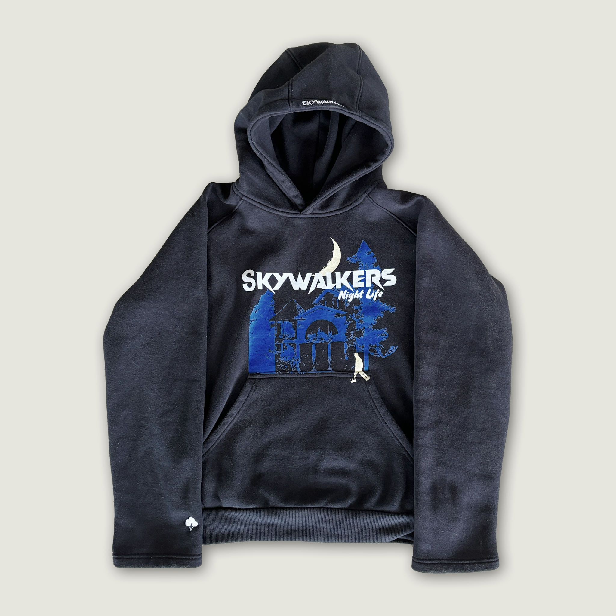 NIGHT-LIFE HOODIE BLACK