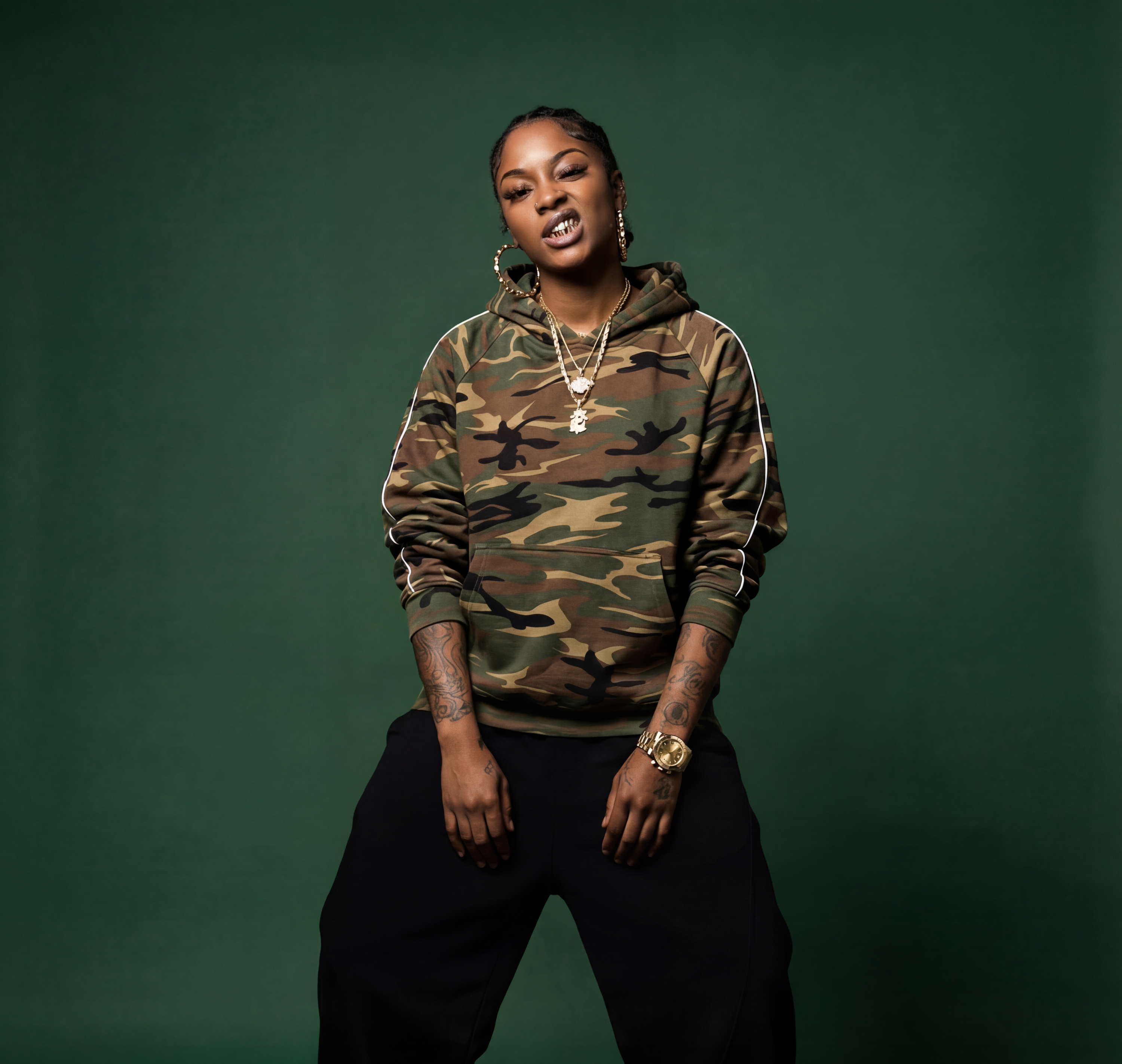 CAMO UNIFORM HOODIE