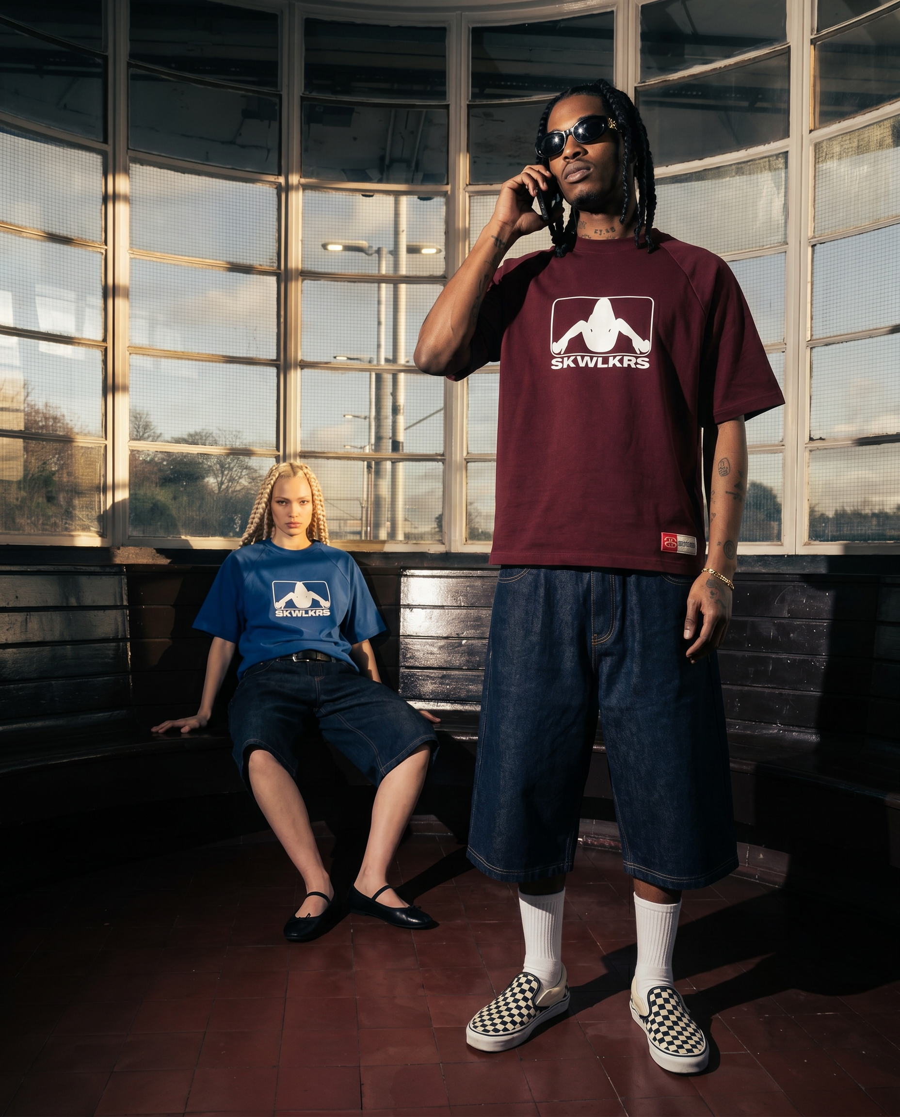 BRUDDA BLUE JORTS