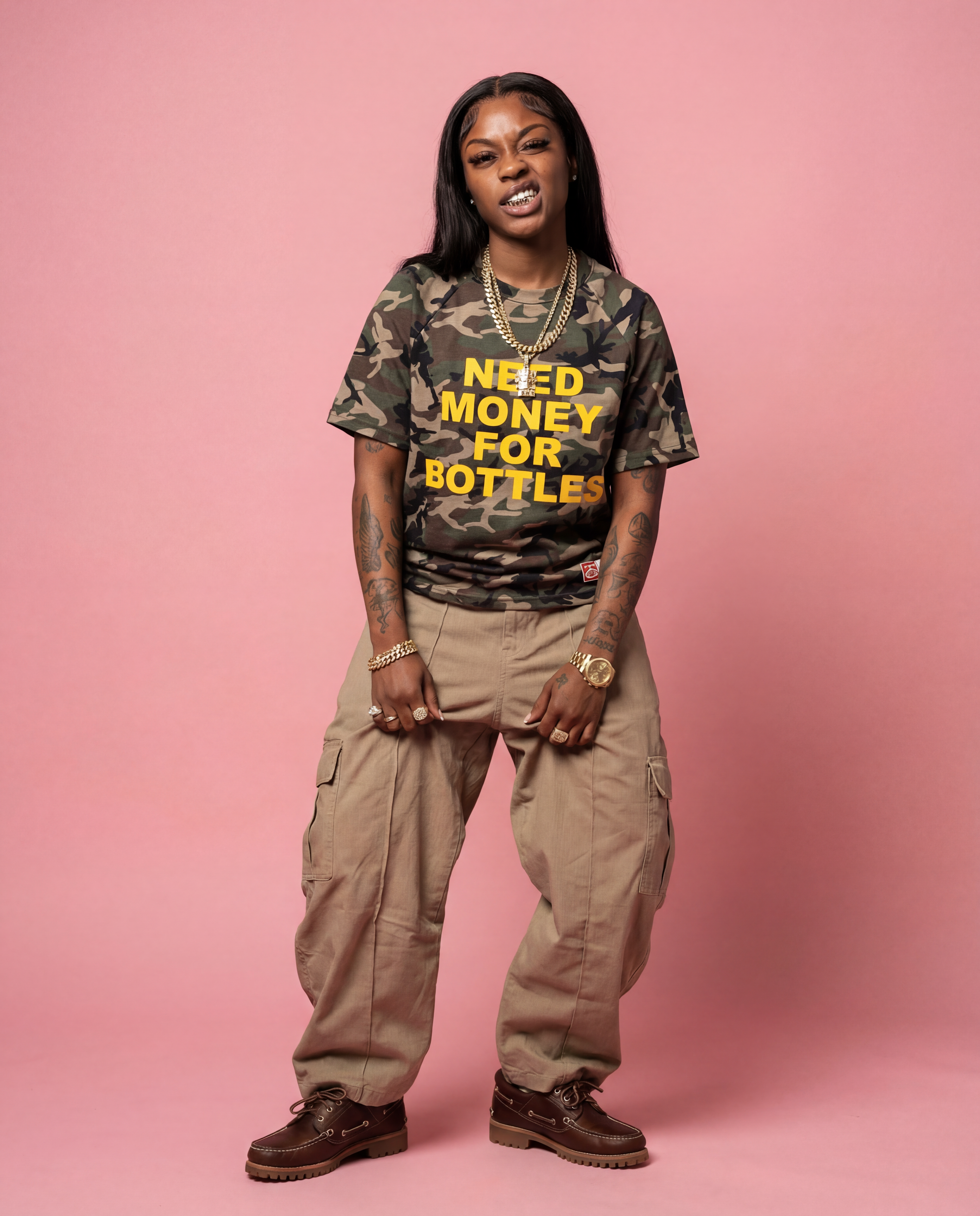 NMFB CAMO TEE