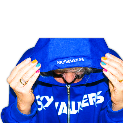 PROBLEM CHILD ZIP-HOODIE ROYAL BLUE